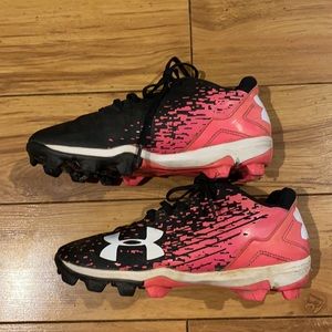 Girls size 3 Softball Cleats